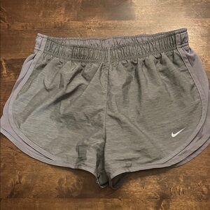 Nike Women's Heather Gray Athletic Shorts